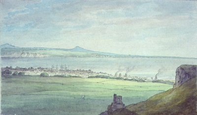 Leith, with Kirkaldy on the Coast of Fifeshire by John White Abbott